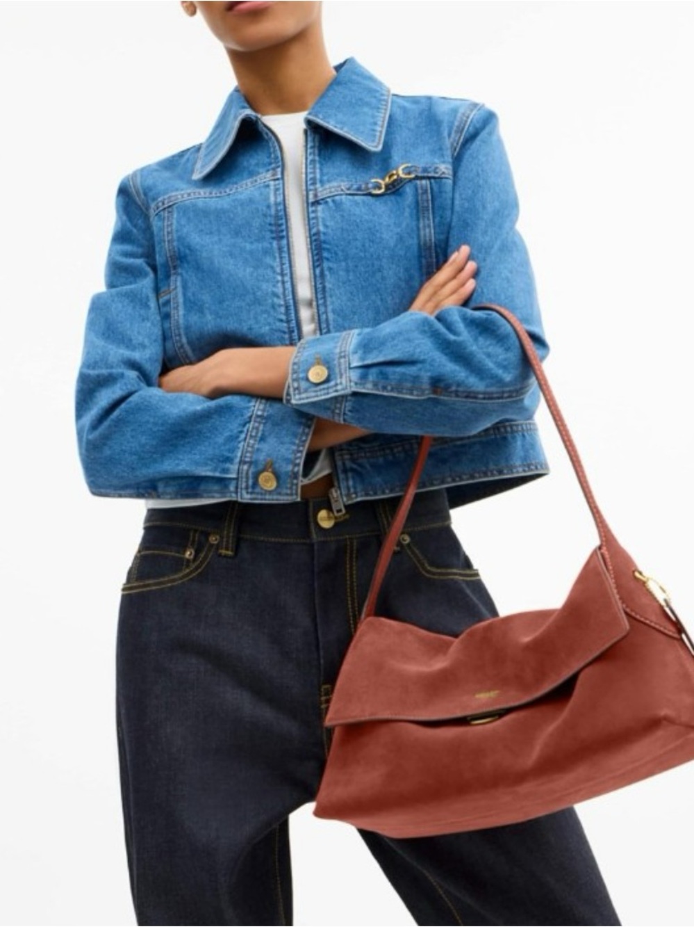 Coach chelsea 36 in suede clay / brass - Picture 9 of 10